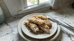 Straccetti di pollo in friggitrice ad aria: croccanti fuori, teneri dentro