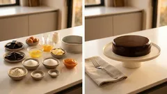 Torta Sacher fatta in casa: albicocca, cioccolato fondente e glassa lucida