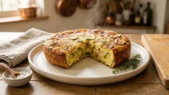 Frittata di zucchine in padella: dorata fuori e morbida dentro, pronta in poco tempo