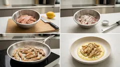 Straccetti di pollo al limone in padella: pronti in 15 minuti con cremina leggera