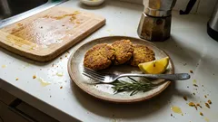Cotolette di ceci in padella: croccanti fuori e morbide dentro, pronte in pochi minuti