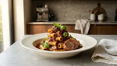 Ragù alla napoletana che “pippea”: come ottenere un sugo scuro, denso e lucido