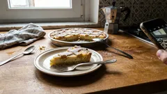 Crostata della Babbaiola: frolla friabile e ripieno di ricotta e crema al limone (ancora più buona il giorno dopo)