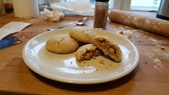 Biscotti cuore di mela: morbidi, ripieni e con frolla all’olio (senza burro)