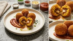 Arancini di riso siciliani al ragù: croccanti fuori e filanti dentro