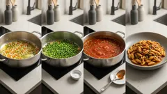 Gnocchetti sardi al pomodoro e piselli: un primo veloce che viene sempre cremoso