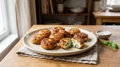 Frittelle di ricotta e basilico: soffici dentro e dorate fuori, pronte in pochi minuti